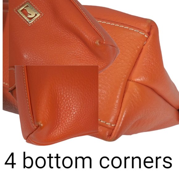 Sept 24 PRICE CHANGE! Dooney & Bourke Dillen Crossbody Satchel Orange Tangerine